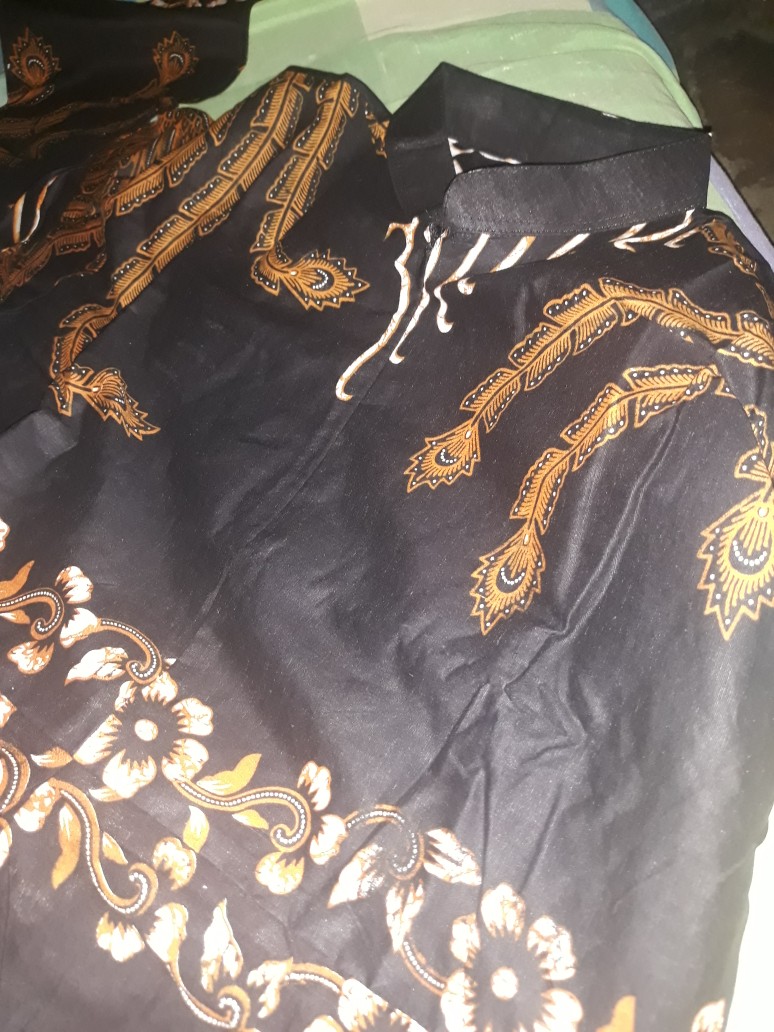 Maura Couple - Sania Ruffle Batik Couple Ori Ndoro Jowi Dnt Garansi