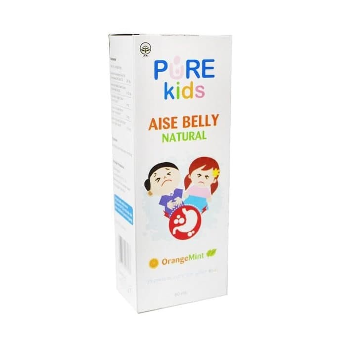 Pure Kids Aise Belly Natural 60 ml Pereda Perut Kembung Anak