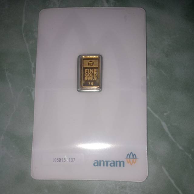 Logam mulia antam, emas batangan