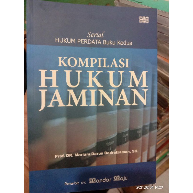 

KOMPILASI HUKUM JAMINAN BUKU KEDUA