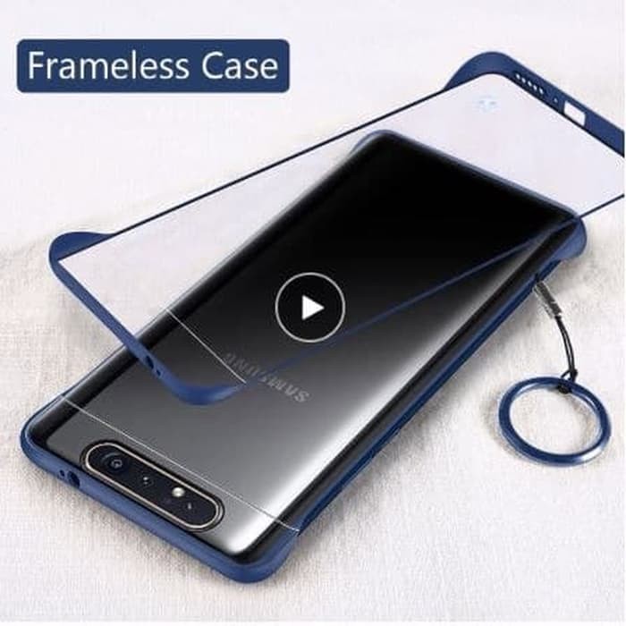 Samsung A80 Cover Frameless Clear Hybrid Case (Casing Original)