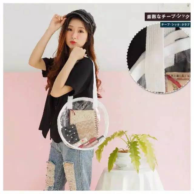 TOTE BAG TAS TRANSPARAN MIKA