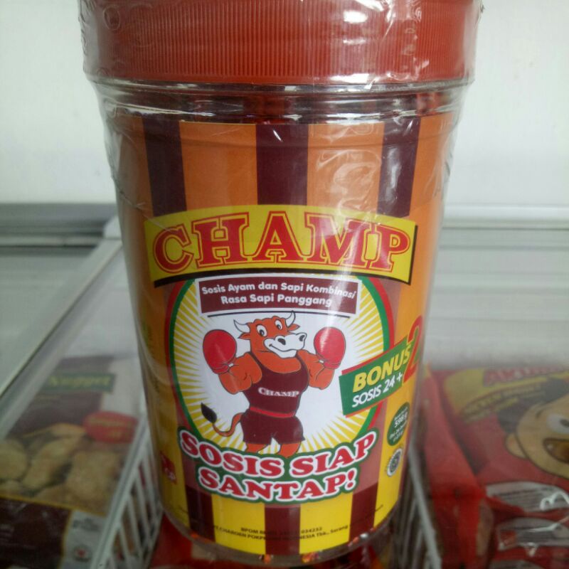 

Cham sosis siap santap
