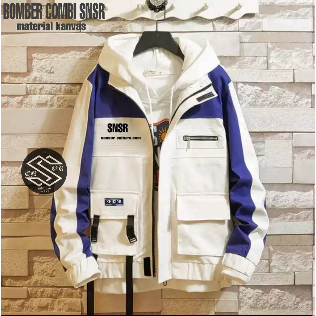 TURUN HARGA !! JAKET BOMBER COMBY SENSOR / JAKET BISBAL COMBY SNSR