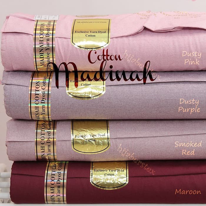 Bahan Kain Gamis Khimar Jilbab Cotton Madinah / Katun Madinah