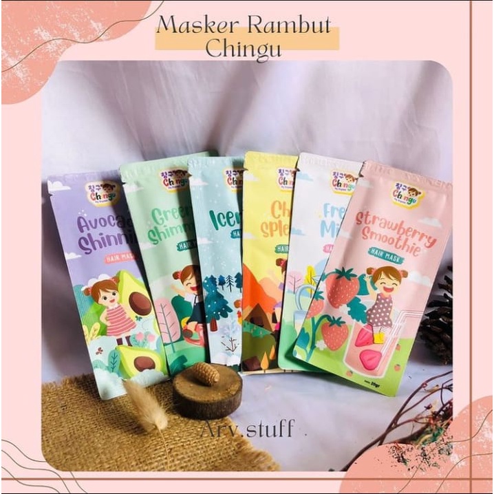 MASKER RAMBUT CHINGU YEPPU YEPPU KIYOWO HAIRMASK SACHET/ Masker Rambut Viral, Praktis, Murah Original 100%, Aman BPOM, Terlaris