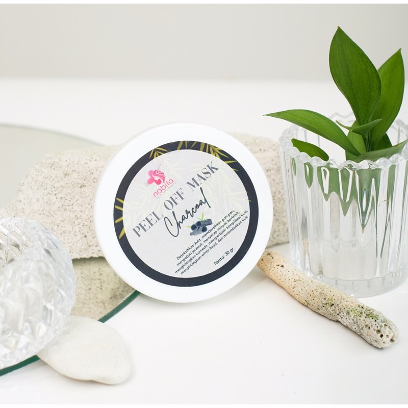 PEEL OFF MASK CHARCOAL 30 GR | NABILA | NABILA SKINCARE | NABILASKINCARE