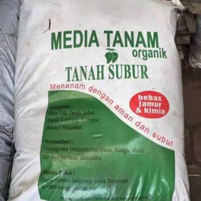 Media tanam Tanah subur pupuk organik-pupuk media tanam - tukang tanaman hias