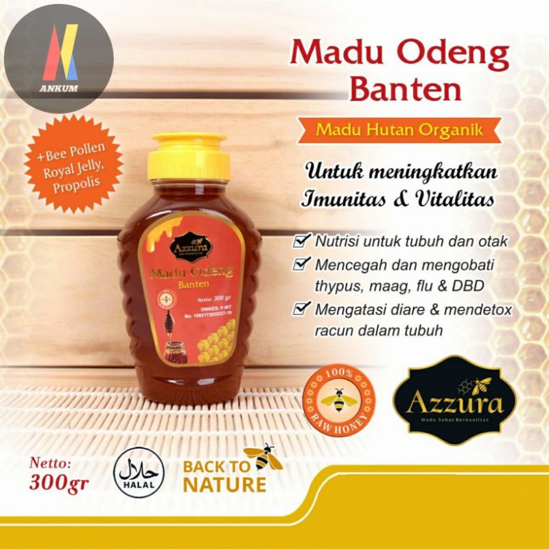 

[300gr] MADU ODENG BANTEN AZZURA ORIGINAL