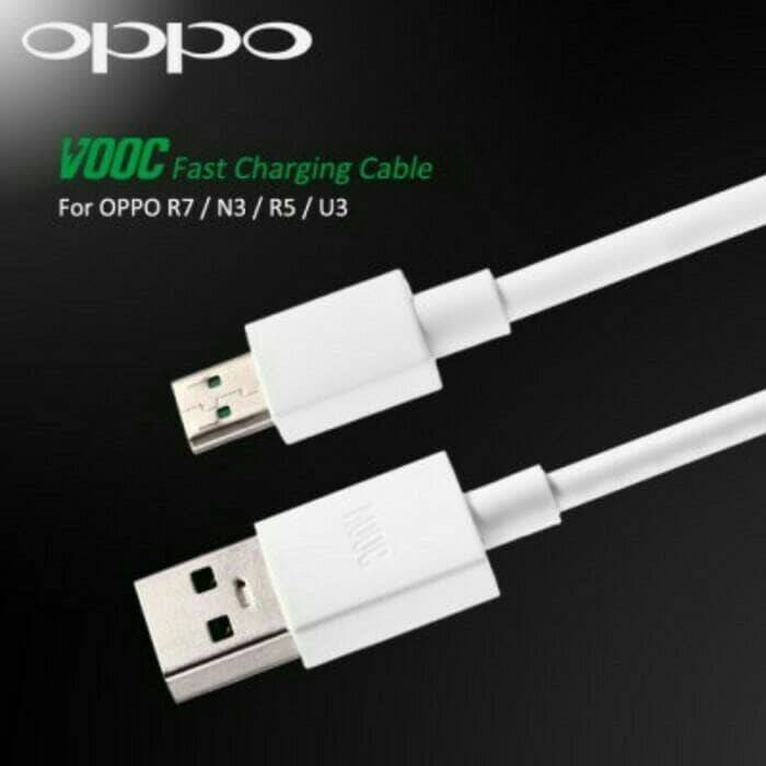 Kabel Data Oppo - Kabel Cable Charger Oppo VOOC Fast Charging Original 100%