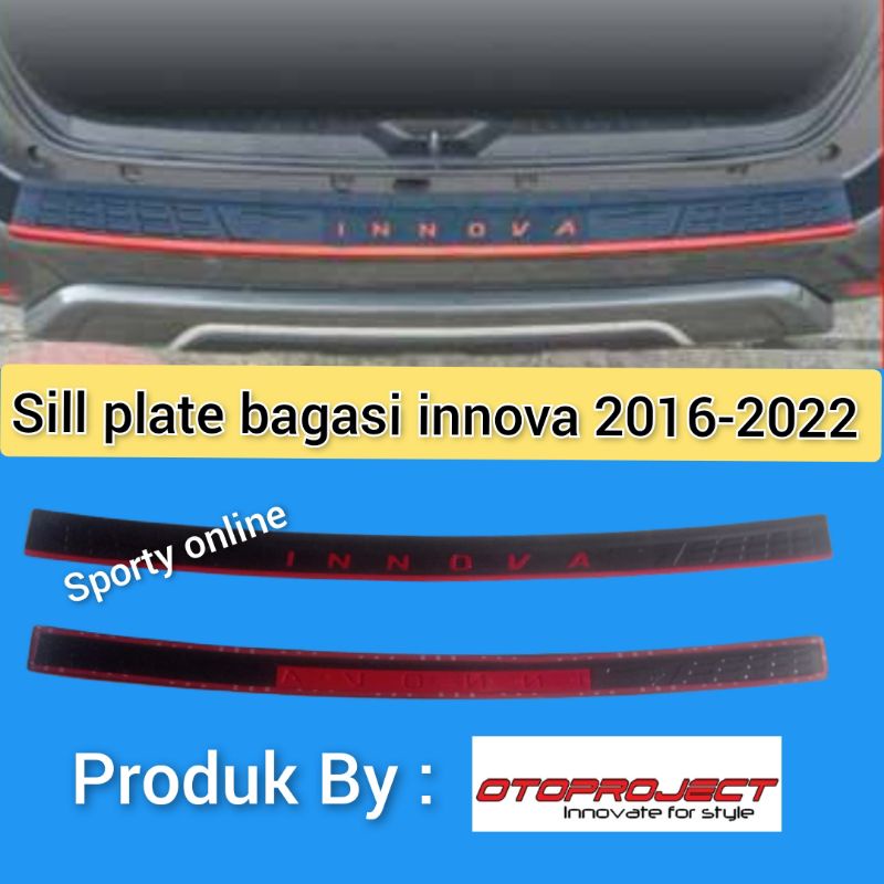 sill plate bagasi innova reborn 2016-2022 model V2 otoproject