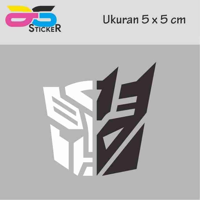 

Sticker / Stiker Transformer AutoDecep 5x5cm