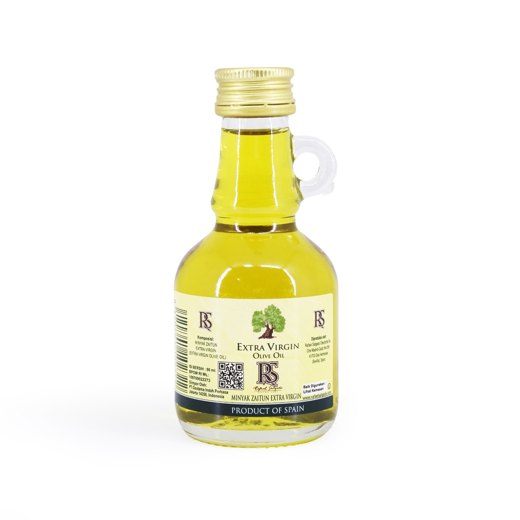 Minyak Zaitun Extra Olive Oil 90 ml - Minyak Zaitun Rs Rafael Salgado