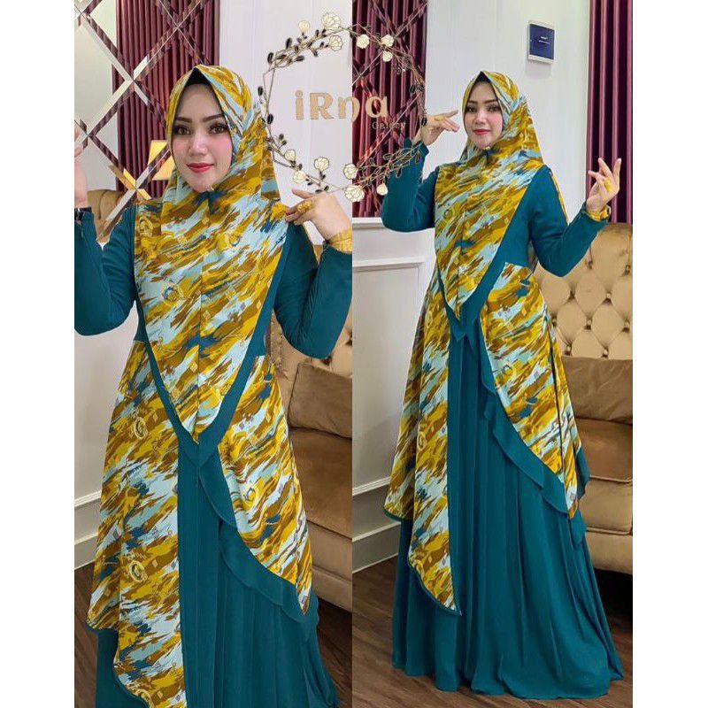 Set Syari Mulan Original By Irna Gallery (SALE)
