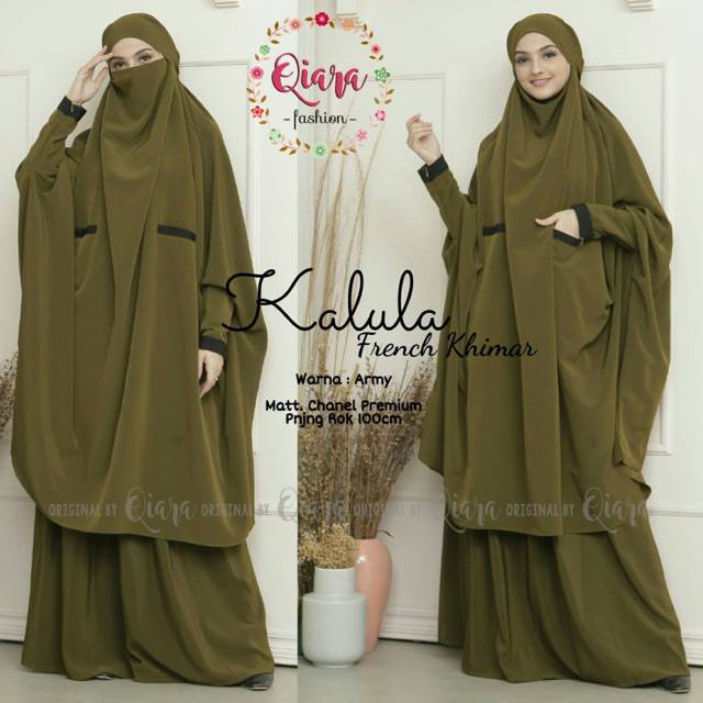 French khimar set