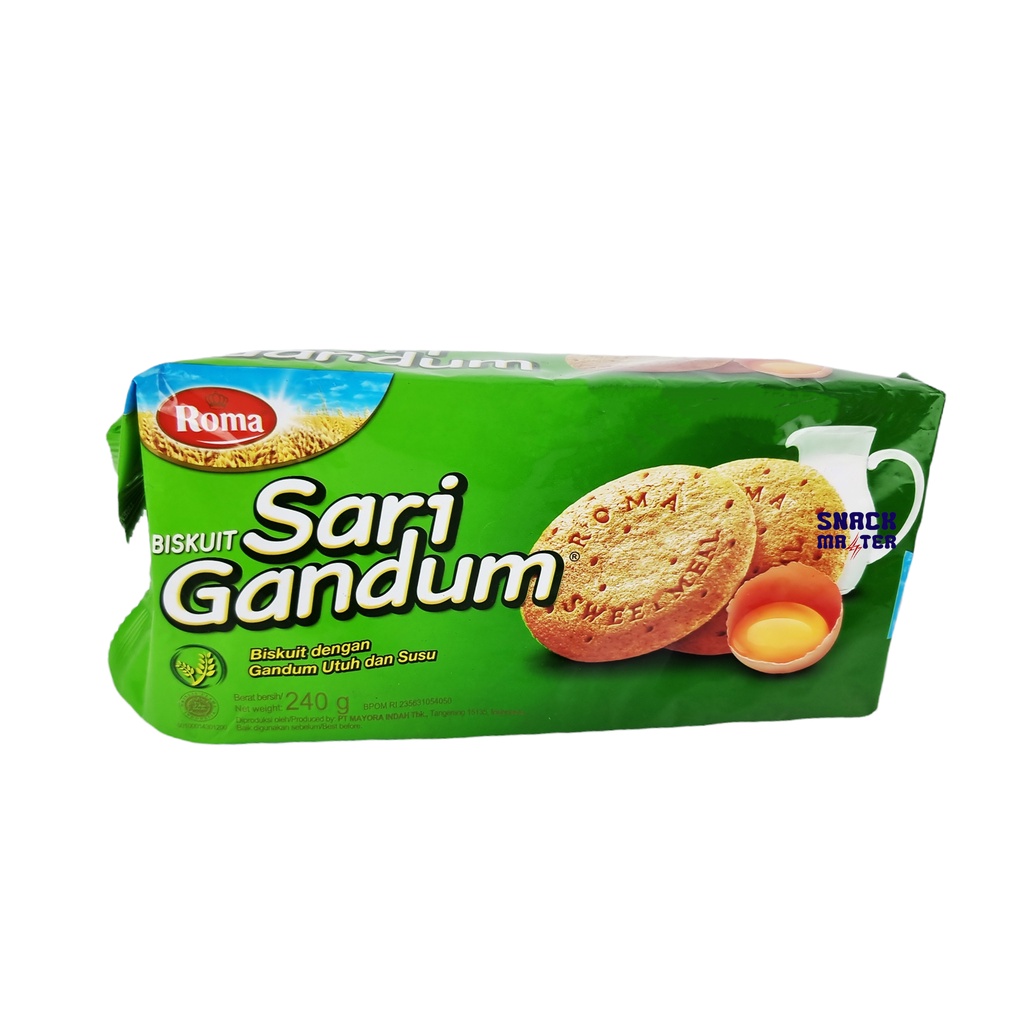 

Nafariz724 Roma Biskuit Sari Gandum Family Pack - Netto 240 Gr