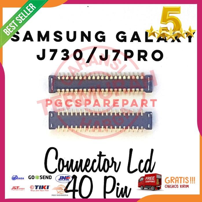 Acc Hp Original Connector Konektor Lcd Samsung Galaxy J730 J7Pro