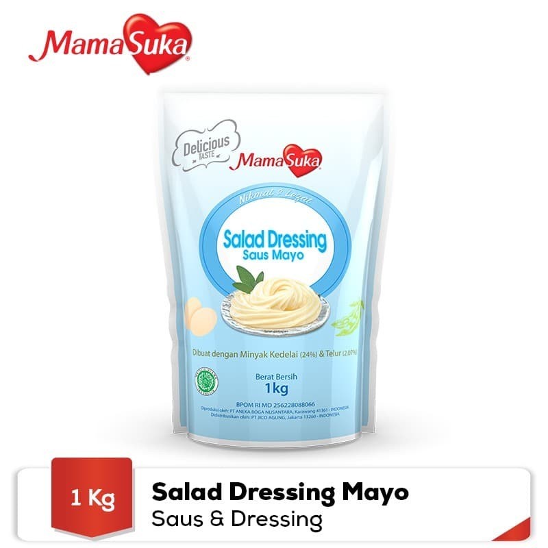 Mamasuka Salad Dressing Saus Mayo 1 Kg