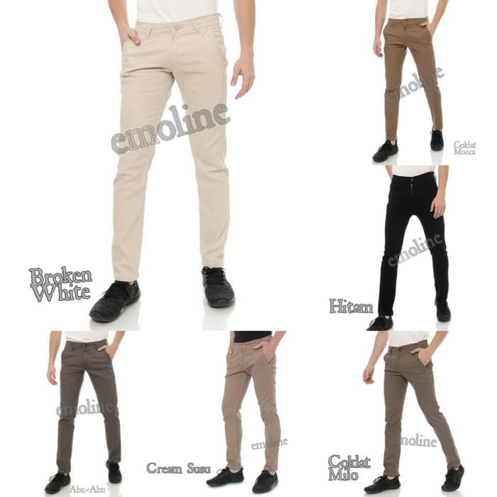  chino  pants pria Celana  Chino  Panjang Pria Chino  Pants 
