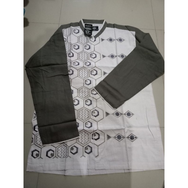 Koko putih bordir jumbo