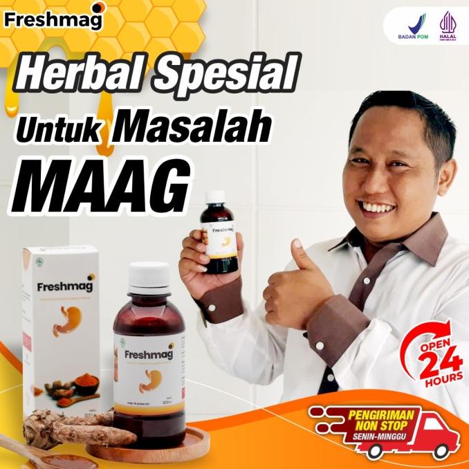 

TERMURAH Freshmag | Madu Asam Lambung Obat Herbal Atasi Maag Gerd Kronis /OBAT HERBAL ASAM URAT/OBAT HERBAL PELANGSING/OBAT HERBAL KOLESTEROL/OBAT HERBAL DIABETES