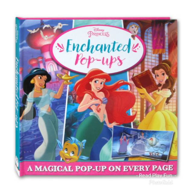 Disney Princess Enchanted Pop-Ups Book (A Magical Pop-Up On Every Page)