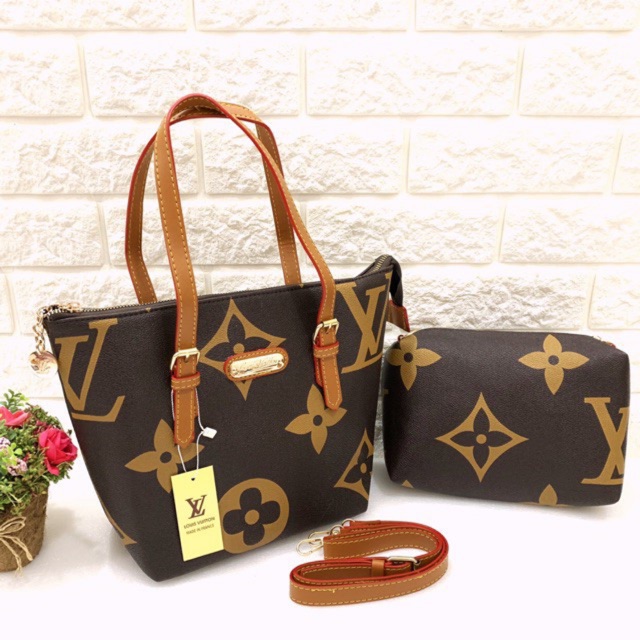 TOTE BAG SET TAS KECIL tas wanita tas batam import