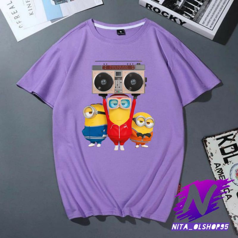 baju minions kaos minions baju anak minions terbaru movie