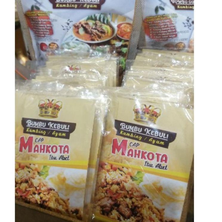 

trxX3j3I--Bumbu kebuli cap MAHKOTA ibu abet isi 17.6gr