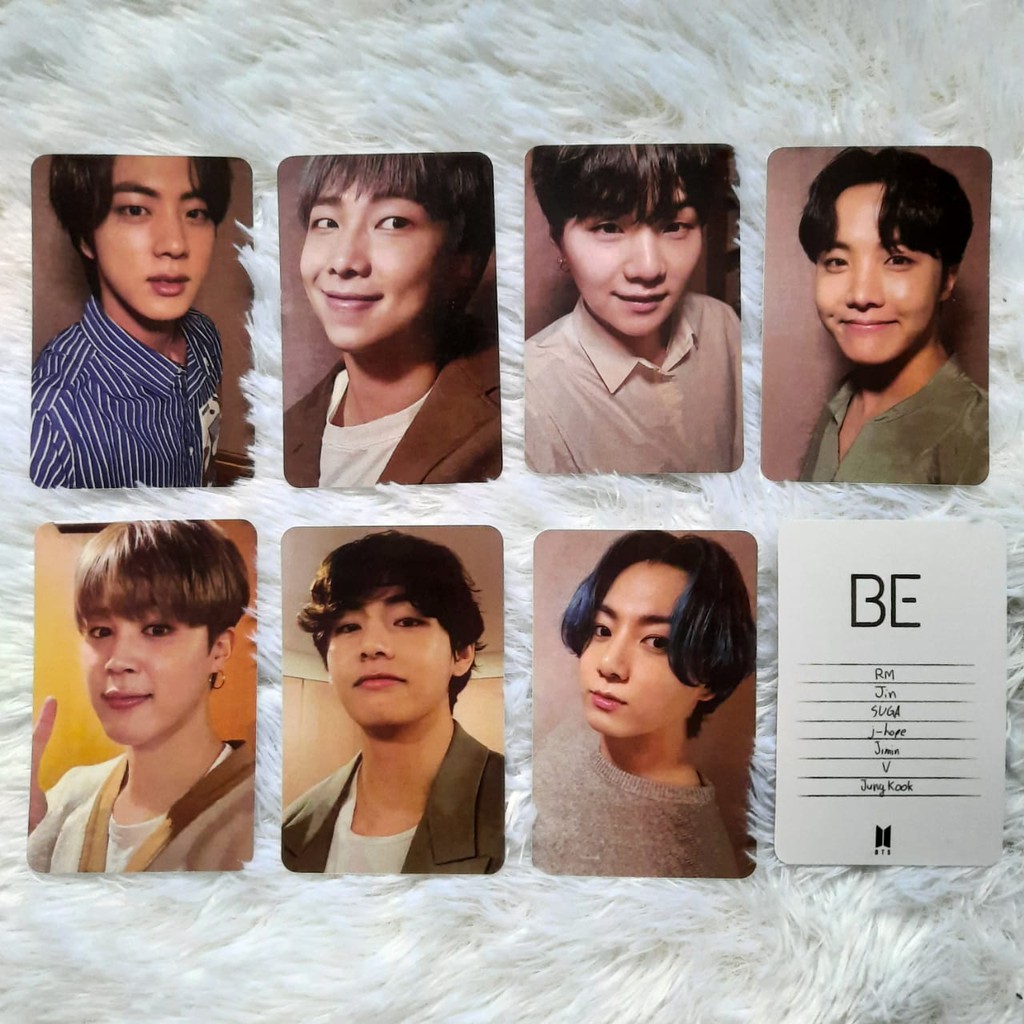 BTS BE DELUXE EDITION GOLDEN TIME EVENT PHOTOCARD