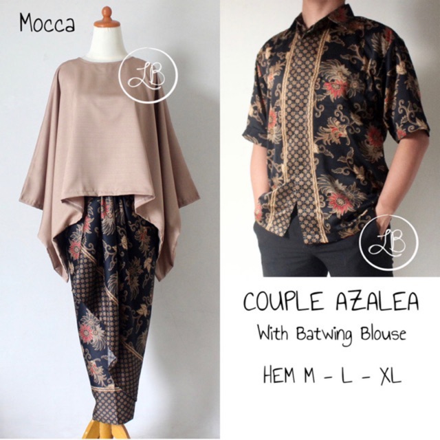 KEBAYA COUPLE BATWING / KEBAYA COUPLE / KUTUBARU