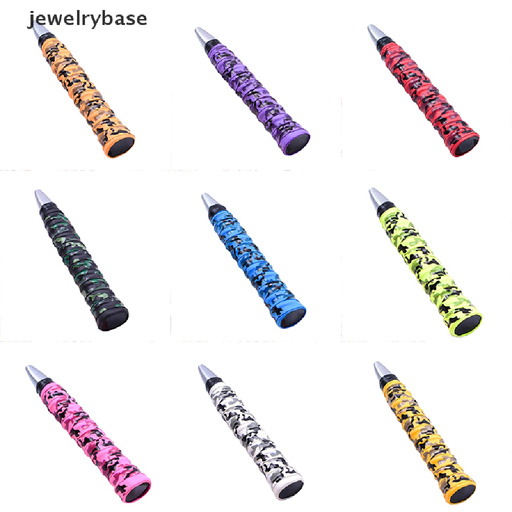 (jewelrybase) Tape Grip Raket Tenis / Badminton Motif Camo Anti slip Menyerap Keringat