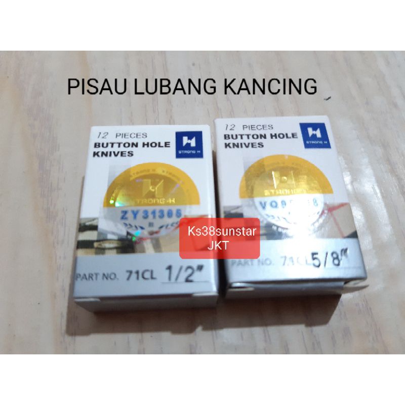 pisau lubang kancing 1pcs