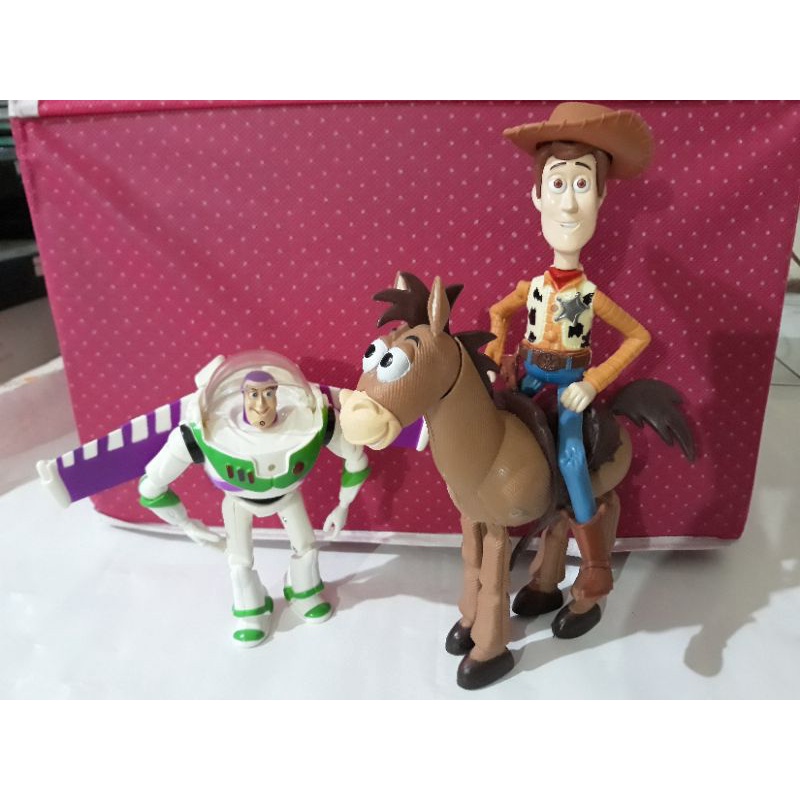 [TAKE ALL] Toy Story Figur / Toys Story Figure / Woody / Buzz Lightyear / Bullseye / Figur Disney / 