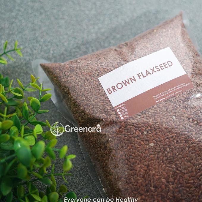 

Big Sale Natural Brown Flaxseed 500gr Promo Awal tahun
