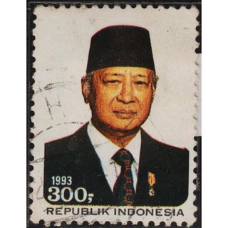 

Perangko Filateli D49 Indonesia VFU 1v 17.08.1993 President Soeharto - 1409