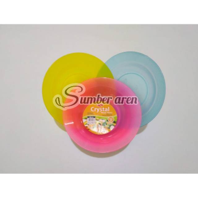 Piring Pisin Lepek Kecil Mini Plastik Murah Perlusin