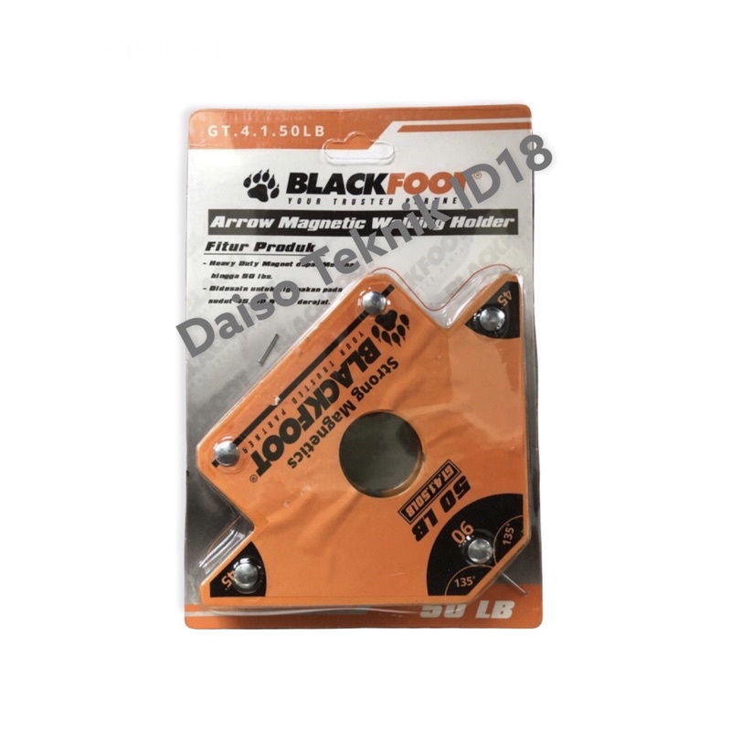 BLACFOOT WELDING MAGNET SIKU LAS 50 LB MAGNETIC HOLD 4 INCh