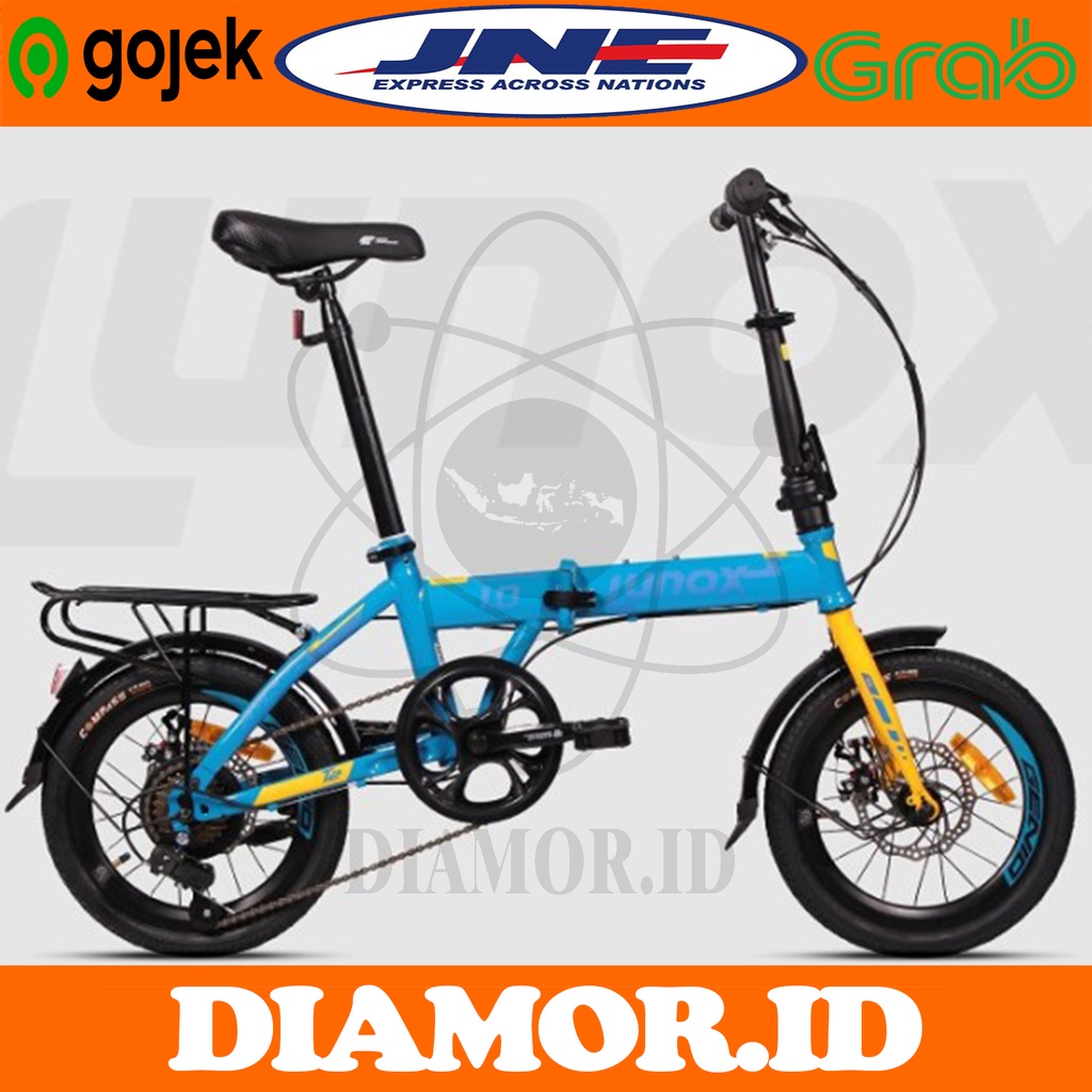 Genio Lunox 1.0 Sepeda Lipat 16 20 inch Disc Brake 7 Speed