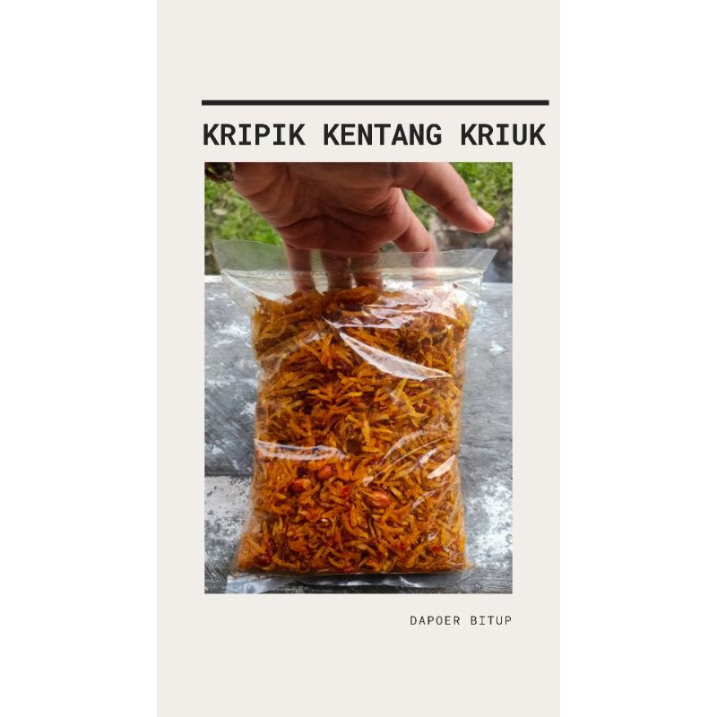 

Kripik Kentang Sambal Kriuk Bitup (Oleh-Oleh Sumatera Utara)