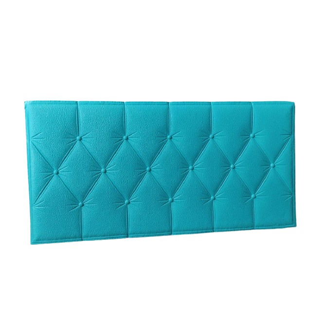 [1KG=24PCS] MGM Wallpaper Dinding Foam 3D Sticker Dinding Bata / Headboard 514 515 517 518-HEADBOARD TOSCA