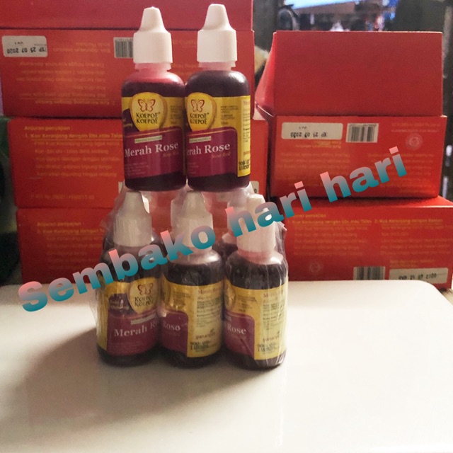 

Pewarna makanan cap Kupu kupu @ merah rose