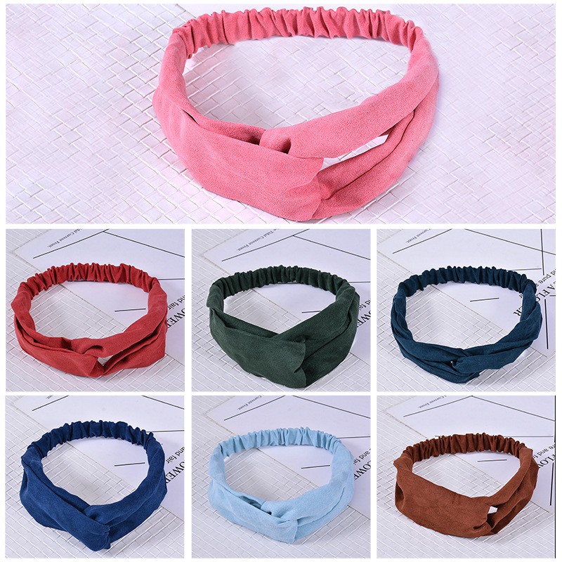 YBOS - Bando Simple Korean Style Bandana Simpul Fashion Wanita Bando Import Murah