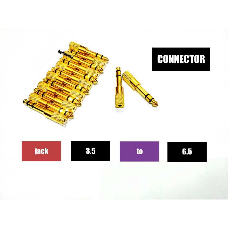 Konverter Jack Mic Kecil Ke Mic besar - Phone To Akai