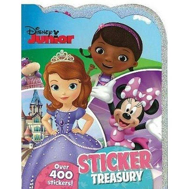 BUKU ANAK / BUKU STIKER / BUKU KEGIATAN - Disney Junior Sticker Treasury