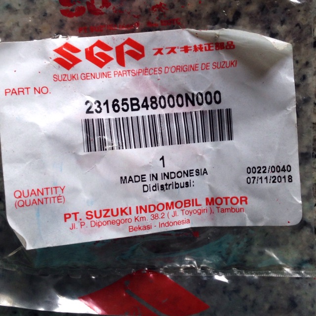 Stut kopling Suzuki Satria Fu ori 23165B48000N000
