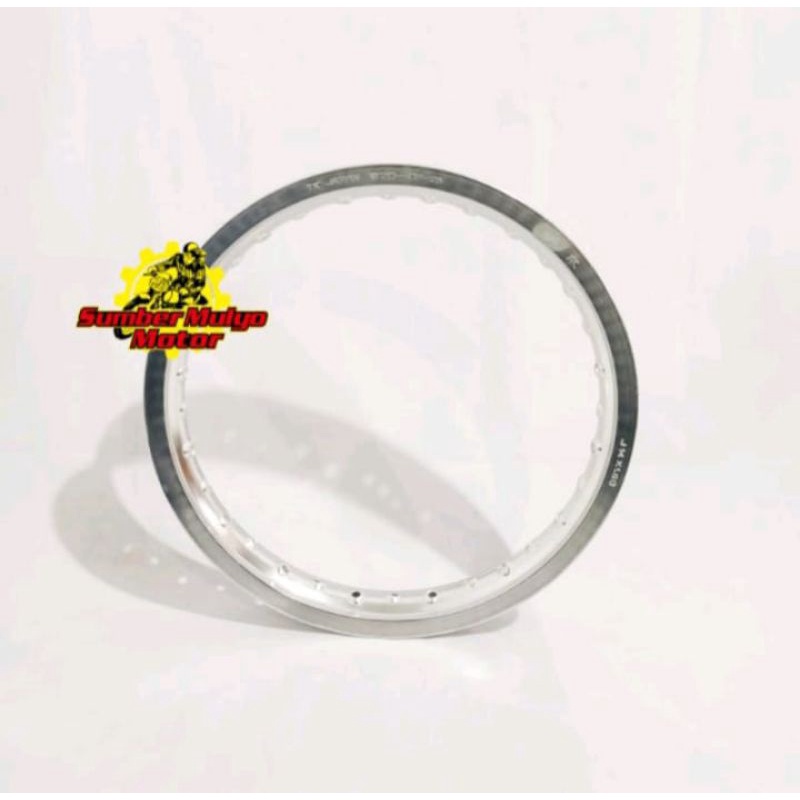 0Velg Velek Velk Pelg Pelk TK Racing 160 ring 14 Silver WM Shape Original (1pcs)