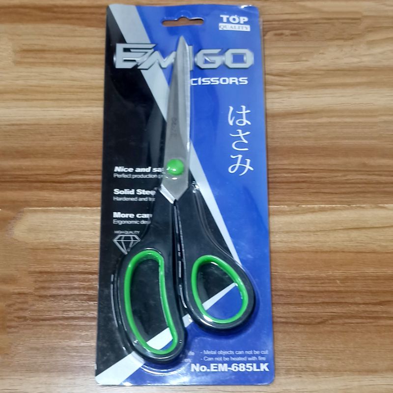 Gunting Kertas Emigo EM-685LK / Gunting EMIGO Scissors