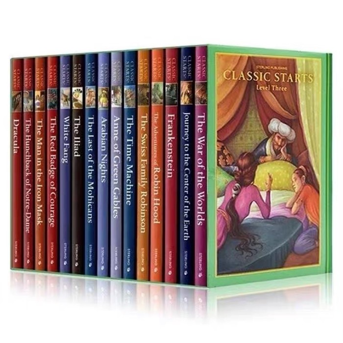

DISKON SPESIAL STERLING CLASSIC STARTS SERIES 15 BOOKS HARD COVER TERBARU