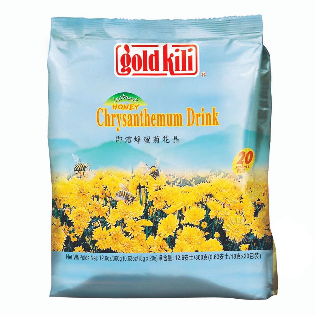 

Gold Kili Instant Honey Chrysanthemum Drink Teh Bunga Krisan Instant Cryshanthemum Tea